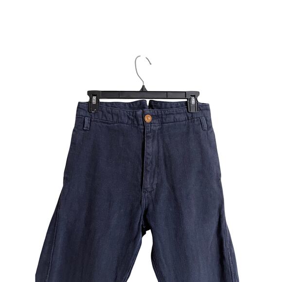 Prospective Flow Kaze Sashiko Pants Black Cotton Japanese Military Pant Mens 28 - Picture 7 of 12